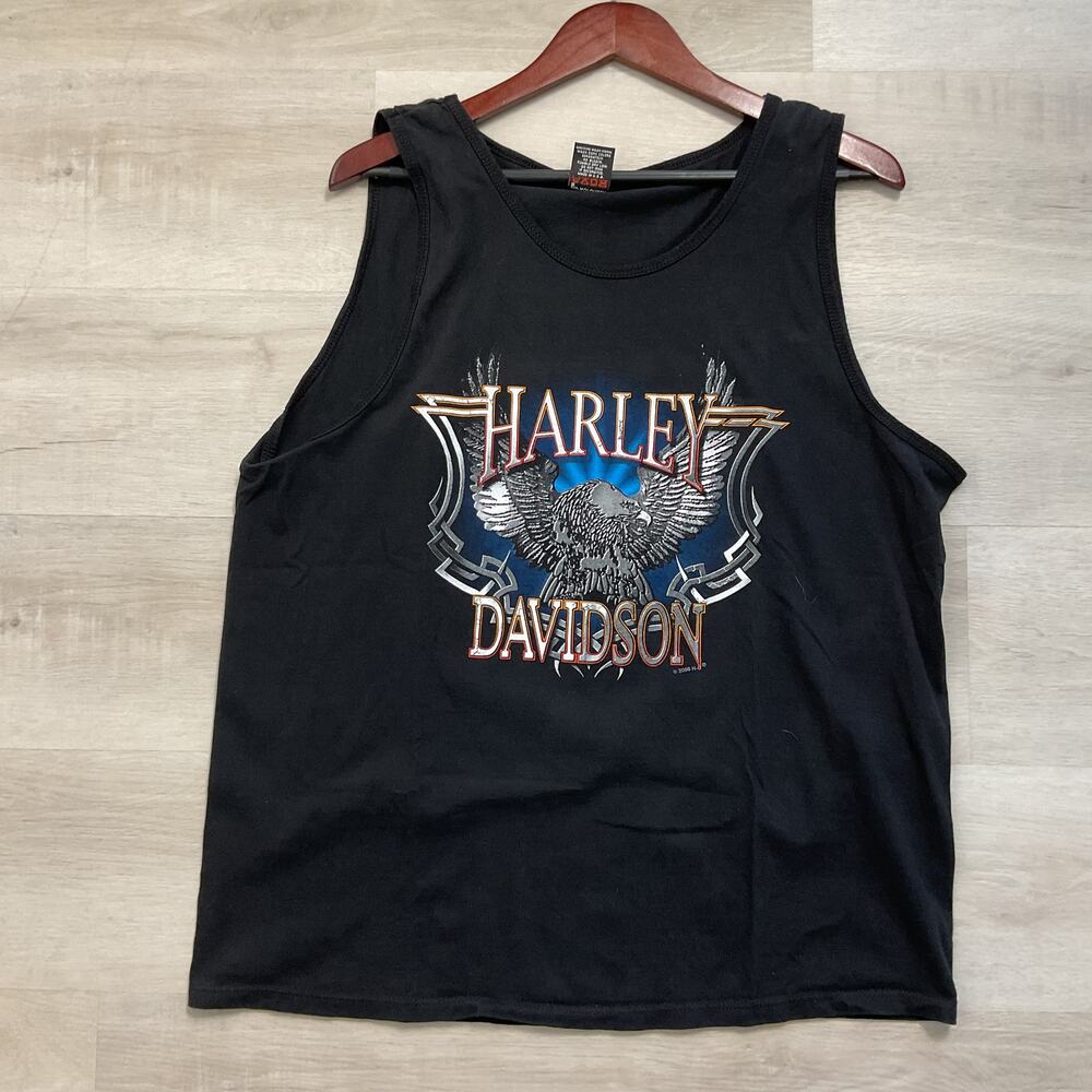 Harley Davidson Pure cotton Tank Mankato Minnesota Mens XL